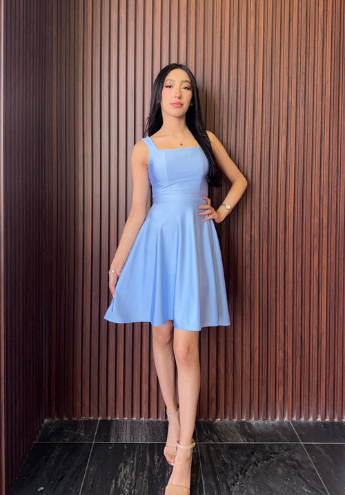 Vestido Corto Elegante Teen Licra